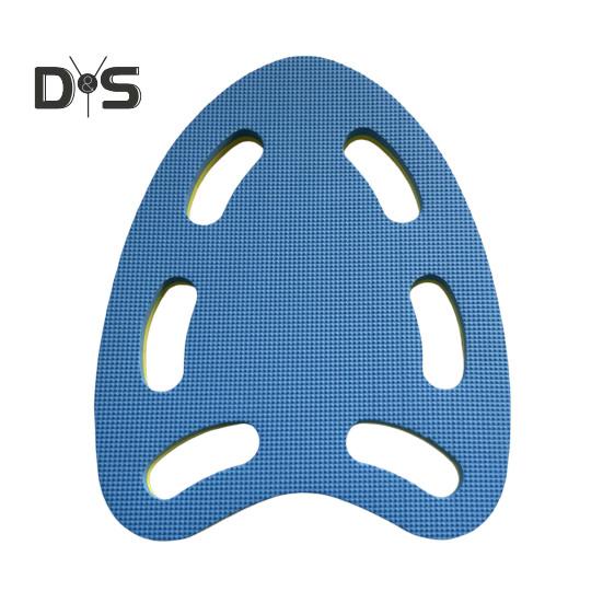 Kids Swimming Kickboard Swim Training Aid Pool Floating Board with 6 Handrail Holes Safety Swim Board for Beginners