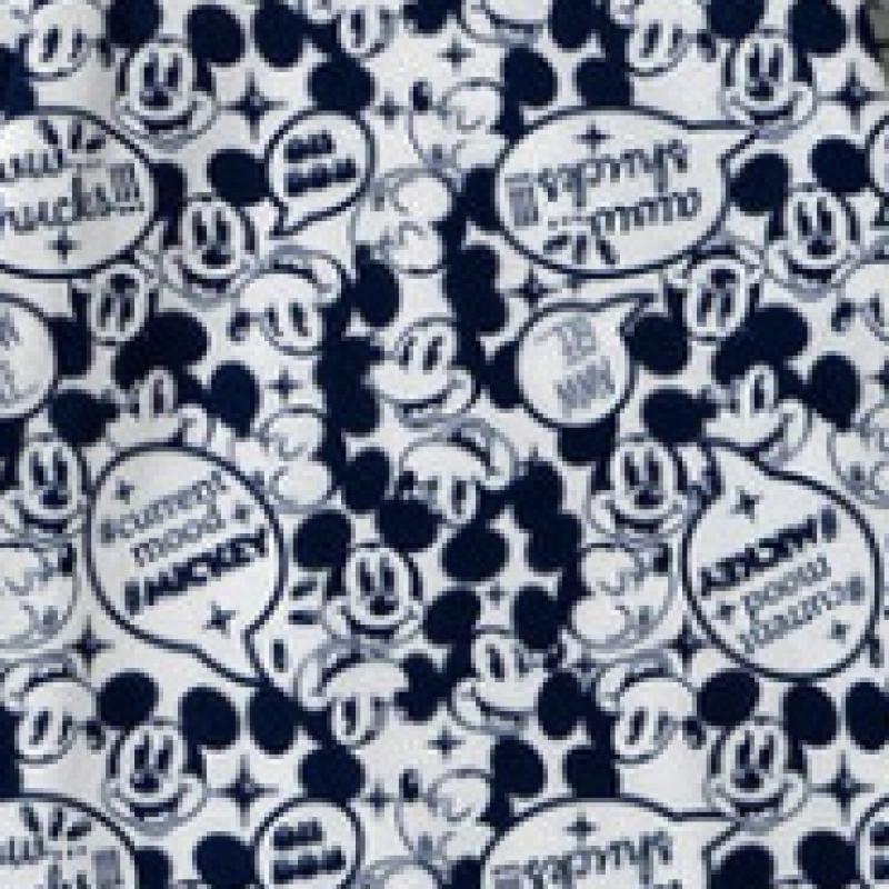 Daiso Disney Mickey Mouse Kids Underwear Top Blue M