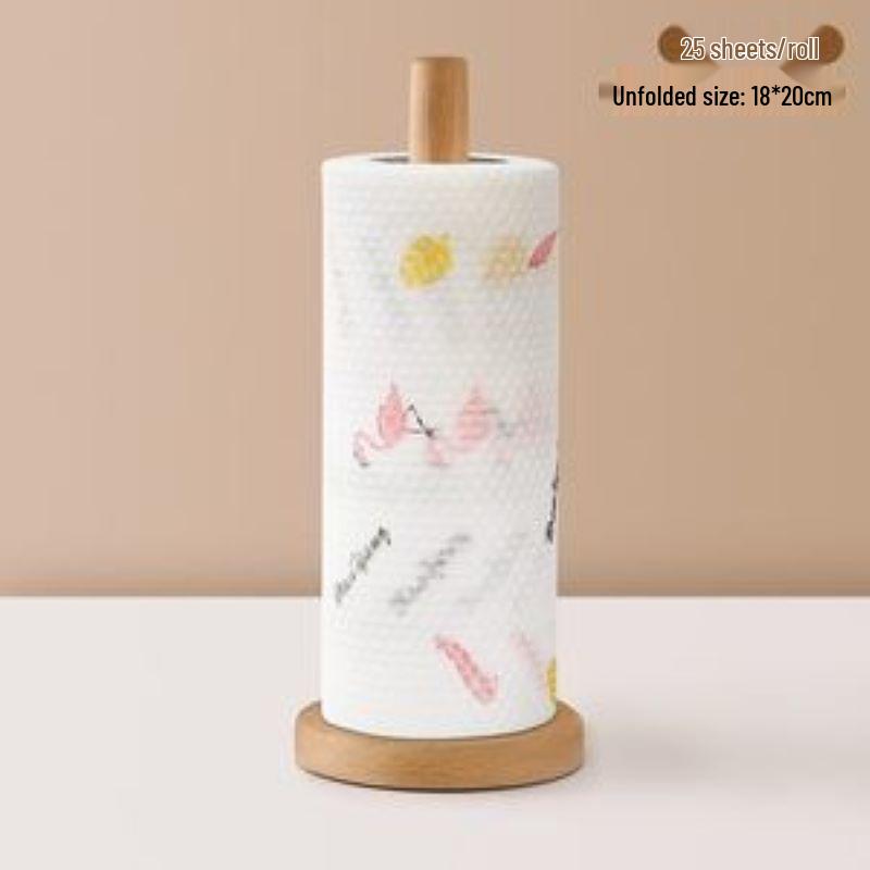 Große Rolle Doppelnutzungs-Ölabsorbierendes Küchenpapier: Einweg- & Wasserabsorbierendes Spültuch.