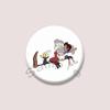 Funny No Talk Me Im Angry Cat Button Pin Custom Creative Pride Flag Brooch Bag Clothing Cartoon Badge Jewelry Gift for Friends