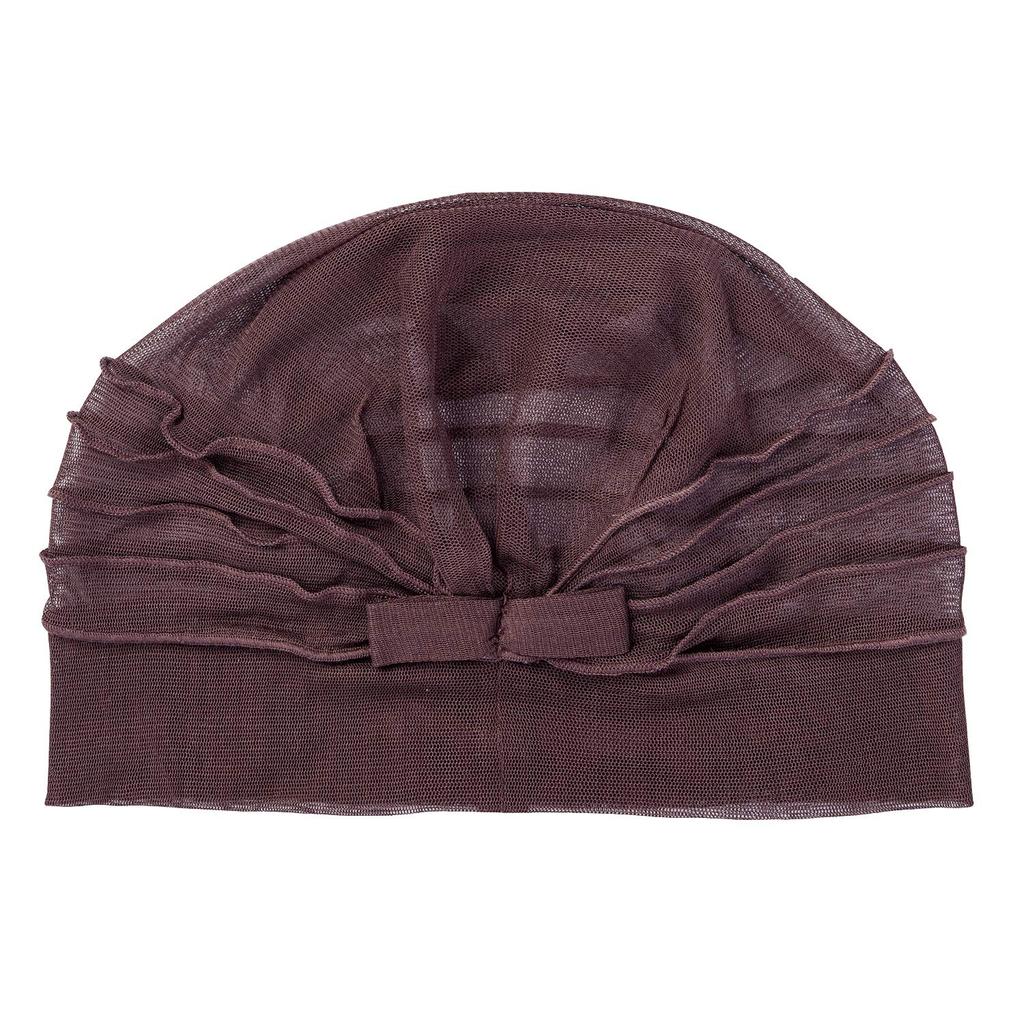 Comolife Silk Thinning Hides Gray Covers Disheveled Night Washable Hat, Hair, Hair, Brown, Hair, Hospitalization, Illness, Cap, Women,