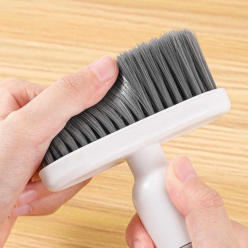 1/2Pcs Multifunctional Keyboard Cleaning Brush 2-In-1 Soft Bristle Dust Remover Tool Household Crevice Brush Window Gap Brush