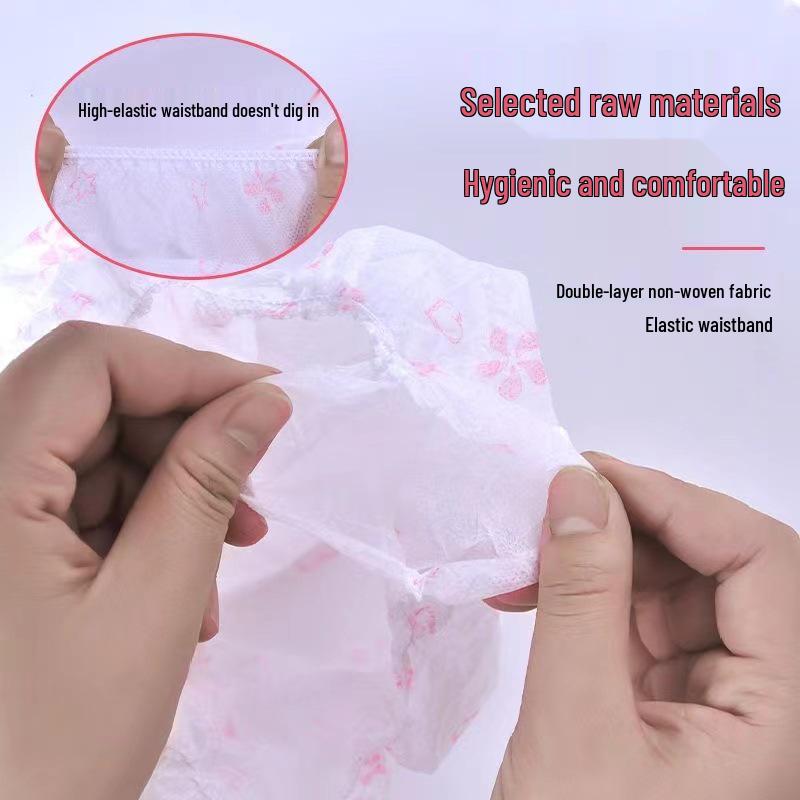 Women's Disposable Non-woven Underwear for Beauty Spa and Travel