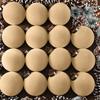 15 Pcs Velvet Christmas Ball Ornaments 3.15 Inch Flocked Plastic Ball Xmas Tree Hanging Decoration for Holiday Party Decor