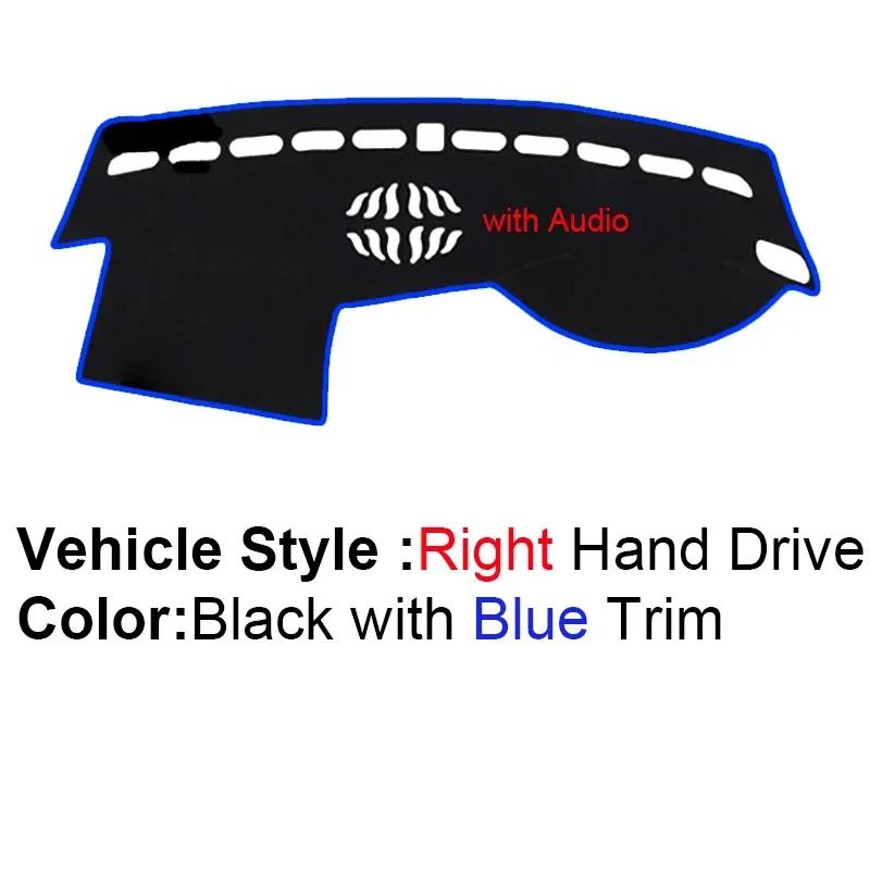 Car Dashboard Cover Non Slip Pad For Volvo XC60 2009 - 2017 Auto Center Car Dash Mat Sun Shade Pad Anti-UV Cushion 2016 2015