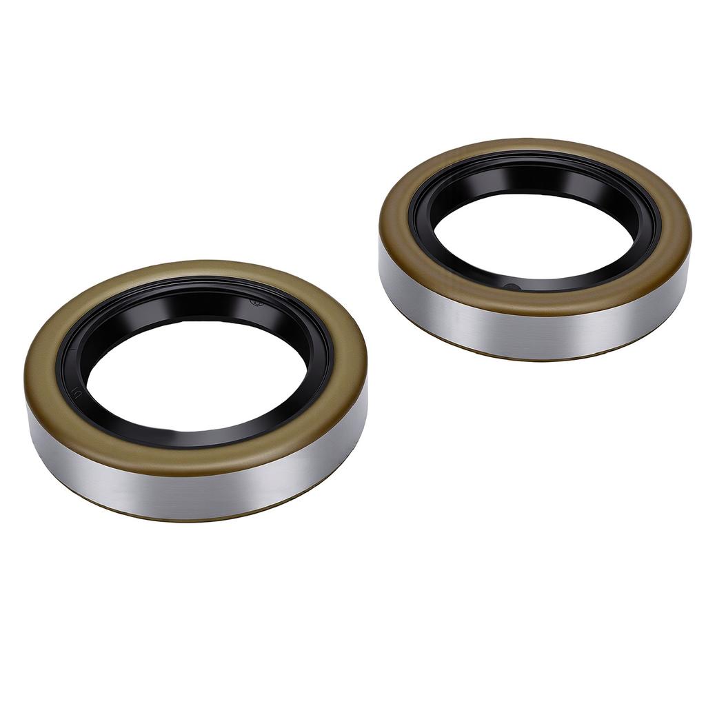 2pcs Trailer Hub Wheel Grease Seal 10 19 171255TB Double Lip Seals ID 1.719in X OD 2.565in for 3500 Lb Trailer Axle 84
