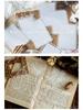 8 Styles Momo Hollow Lace Paper - Alice's Tea Party Scrapbook Diary Decorative Base Paper
