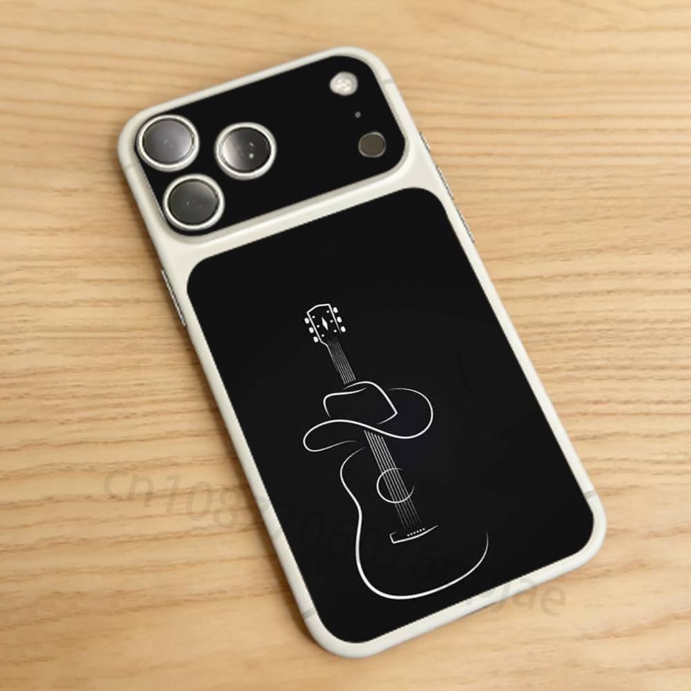 

Musical instruments For iPhone 17 pro Max/17 pro Full Cover Decal Skin Wrap Colorful Rear Protective Sticker Film iPhone17promax