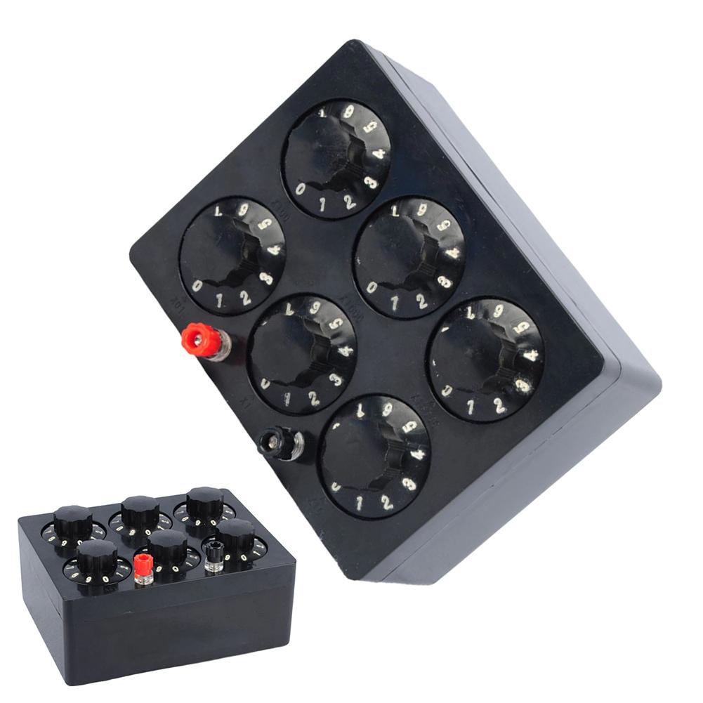 Adjustable Resistance Box 0 To 99999.9 Ohm J23022 Instrument For Physics Teaching Lab Experiment And Measurement Devic