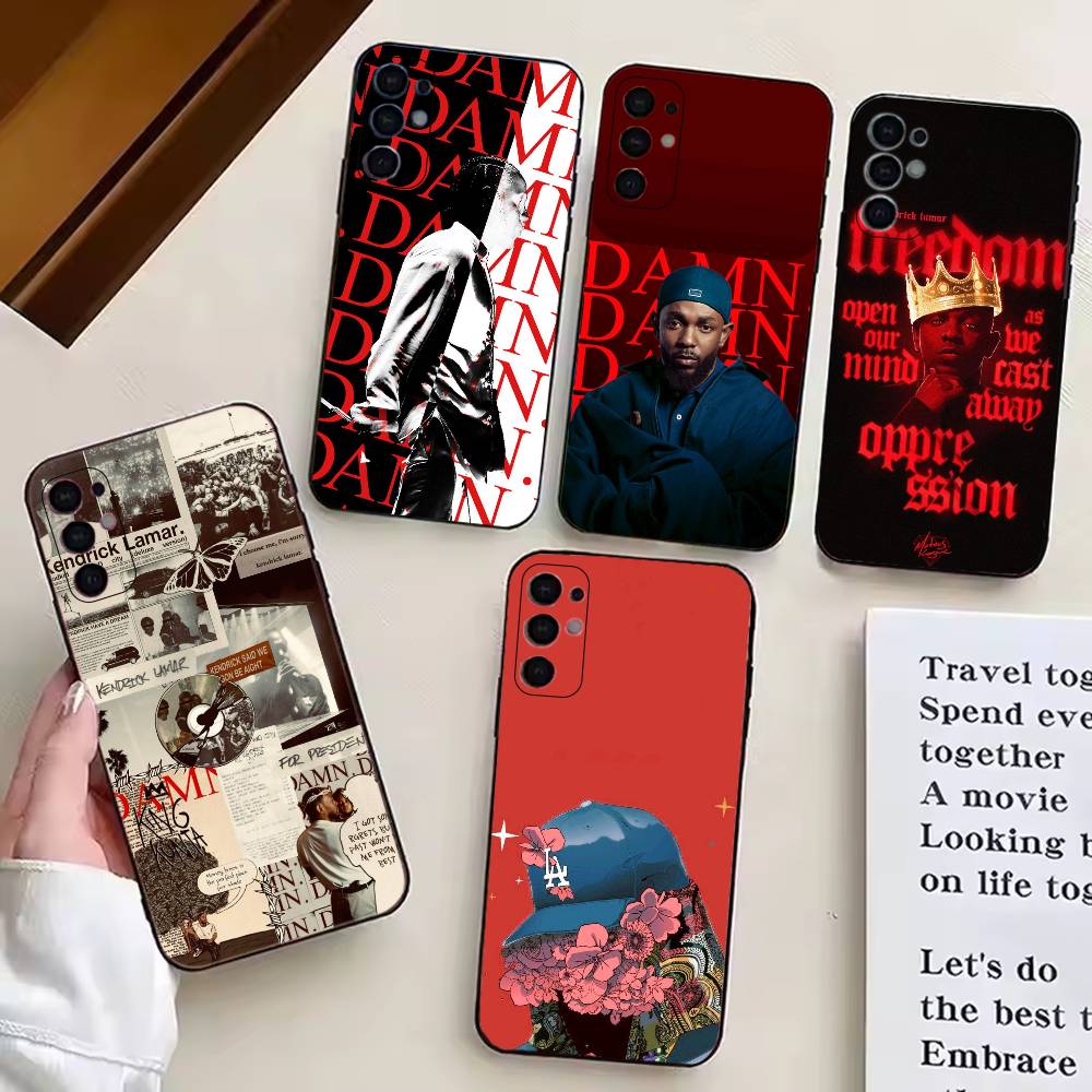 K-Kendrick Lamar Rapper Phone Case Black Silicone Soft For Samsung S25,S24,S21,S22,S23,S30,Ultra,S20,Plus,Fe,Lite