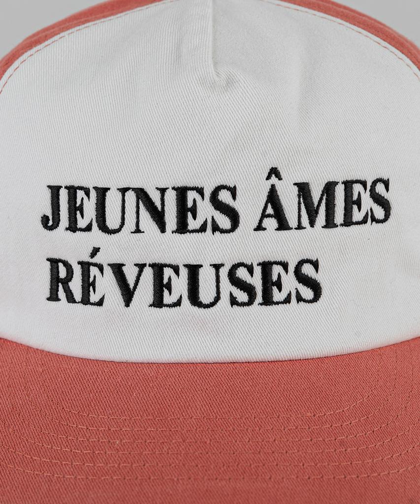 Wig Jeunes Ames 5-Panel Two-Tone Washed Ball Cap - Pink