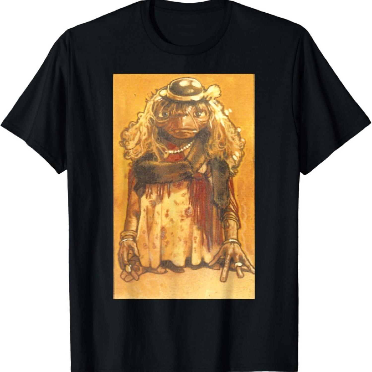 

E.T. Terrestrial Dressed In A Disguise Graphic T-Shirt T-Shirt XXXXXL чёрный
