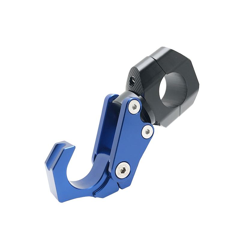 Motorcycle Handlebar Storage Hook Scooter Luggage Bag Hanger Helmet Claw Hook Moto Storage Bag Aluminum Holder For BMW For Honda
