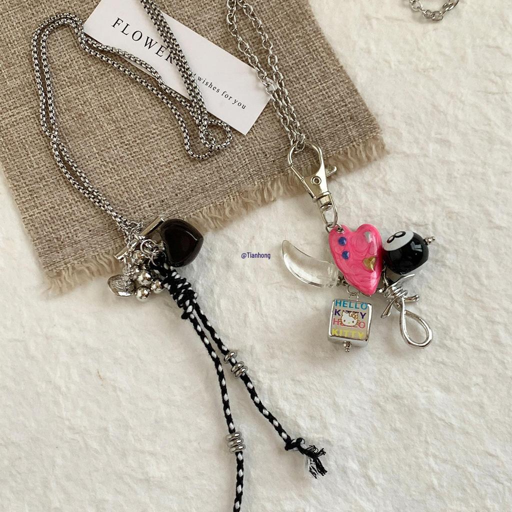 Bohemian Style Long Pendant Necklace for Women's Summer Beach Outfit