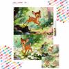 5D Diamond Painting Kit Bambi and Thumper In Spring Meadow Home or Office Home Decor Art Diamond Painting Kit