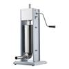 Manual Sausage Stuffer, 11 LBS / 5 L Vertical Meat Stuffer, Heavy Duty Sausage Casing Meat Stuffing Machine, Dual-Speed Stainless Steel Filler with 5