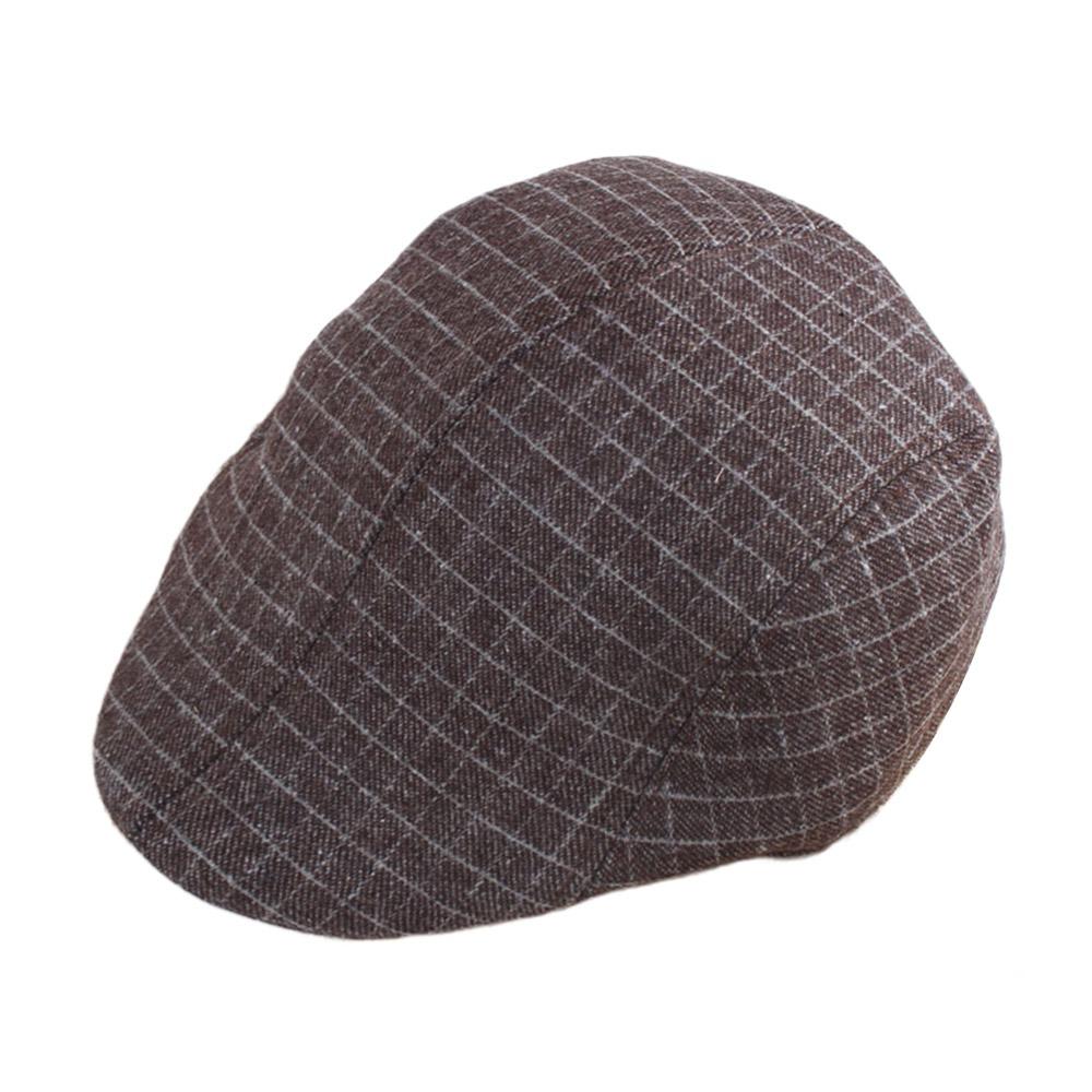 Brushed Fabric Beret Hat Windproof Peaked Cap Korean Winter Cap  Men Women