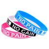 Inspirational 'No Pain No Gain' Silicone Sports Wristband