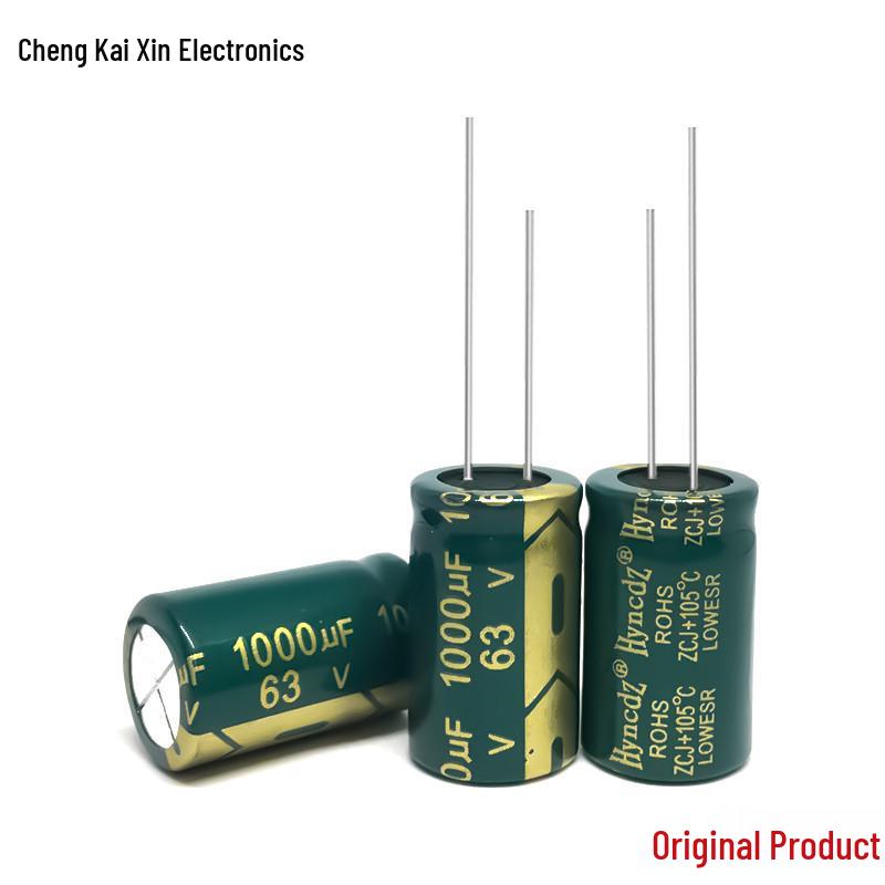 Aluminum Electrolytic Capacitor 63V 1000uF 16x25 High-Frequency Series, Original, Large Stock Available