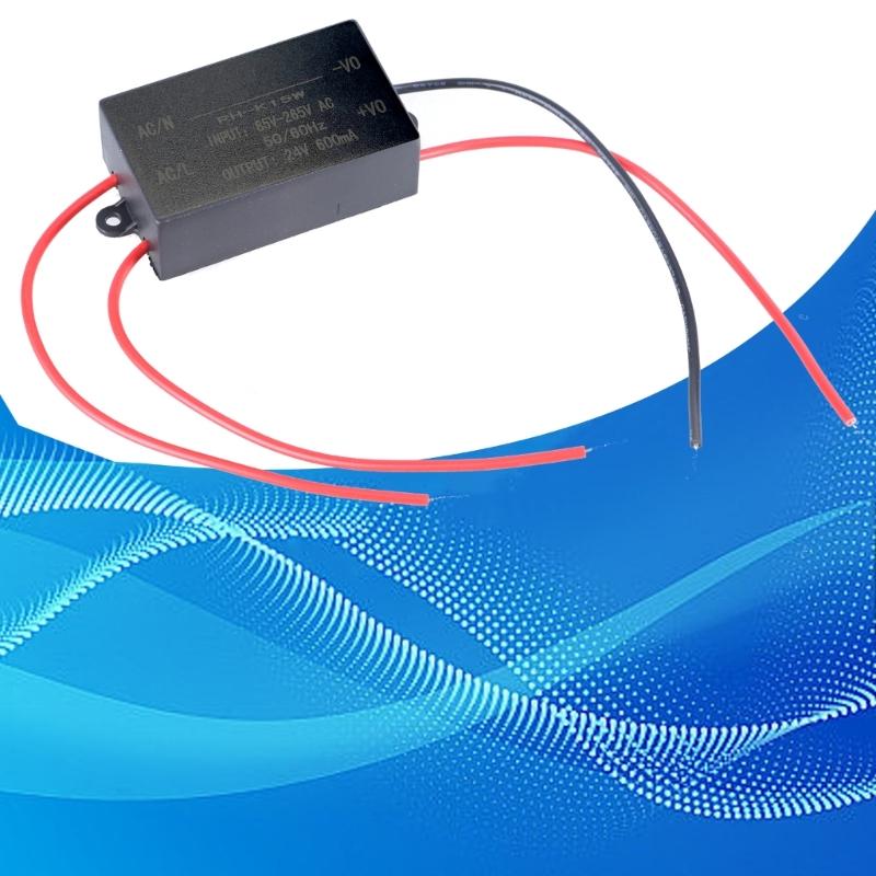 LED Driver 24V 600mA LED Power Supply 85V-265V To 24V 600mA Low Voltage Output LED Power Supply Adapter for LED Lights