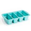 Silicone mold for frozen soup, ice tray, household food storage box, fresh-keeping box, frozen tray with lid