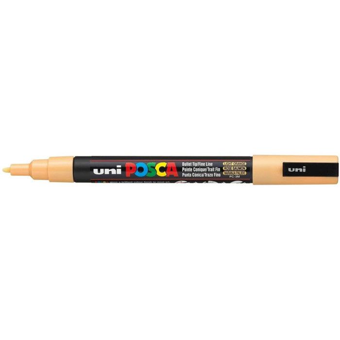Markers - Posca - Pc3m - Fine Tip - Pastel Colors - Set of 8