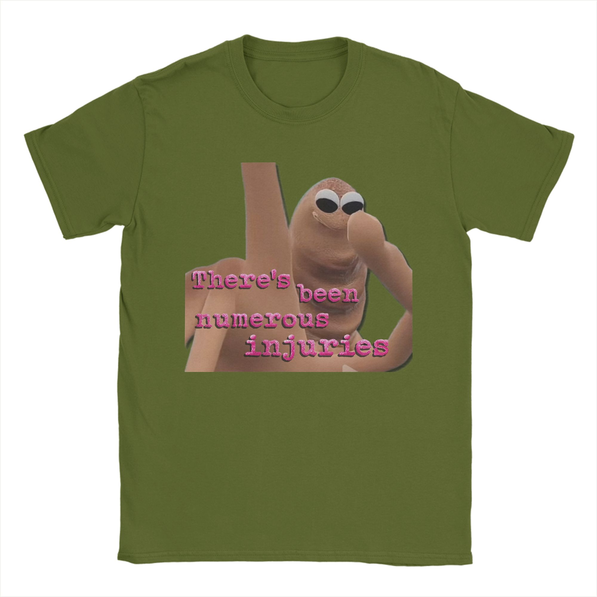 

Маркус Червь Было Много Травм Футболки Мужские Повседневные Хлопковые Футболки с Круглым Вырезом и Короткими Рукавами Оригинальные Топы 4XL