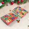 Xmas Countdown Calendar DIY Creation Kit with 24 Treasure Boxes