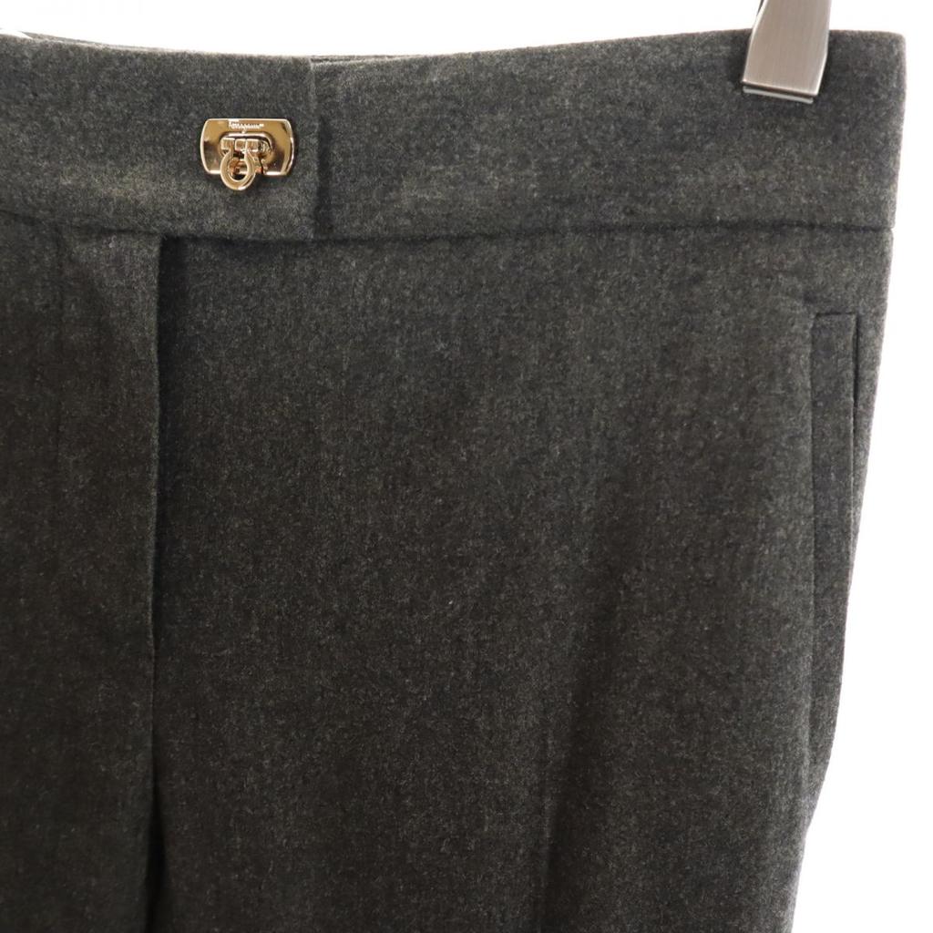 Unused Salvatore Ferragamo Made In Italy Wool Blend Slacks Pants Tagged Women Used