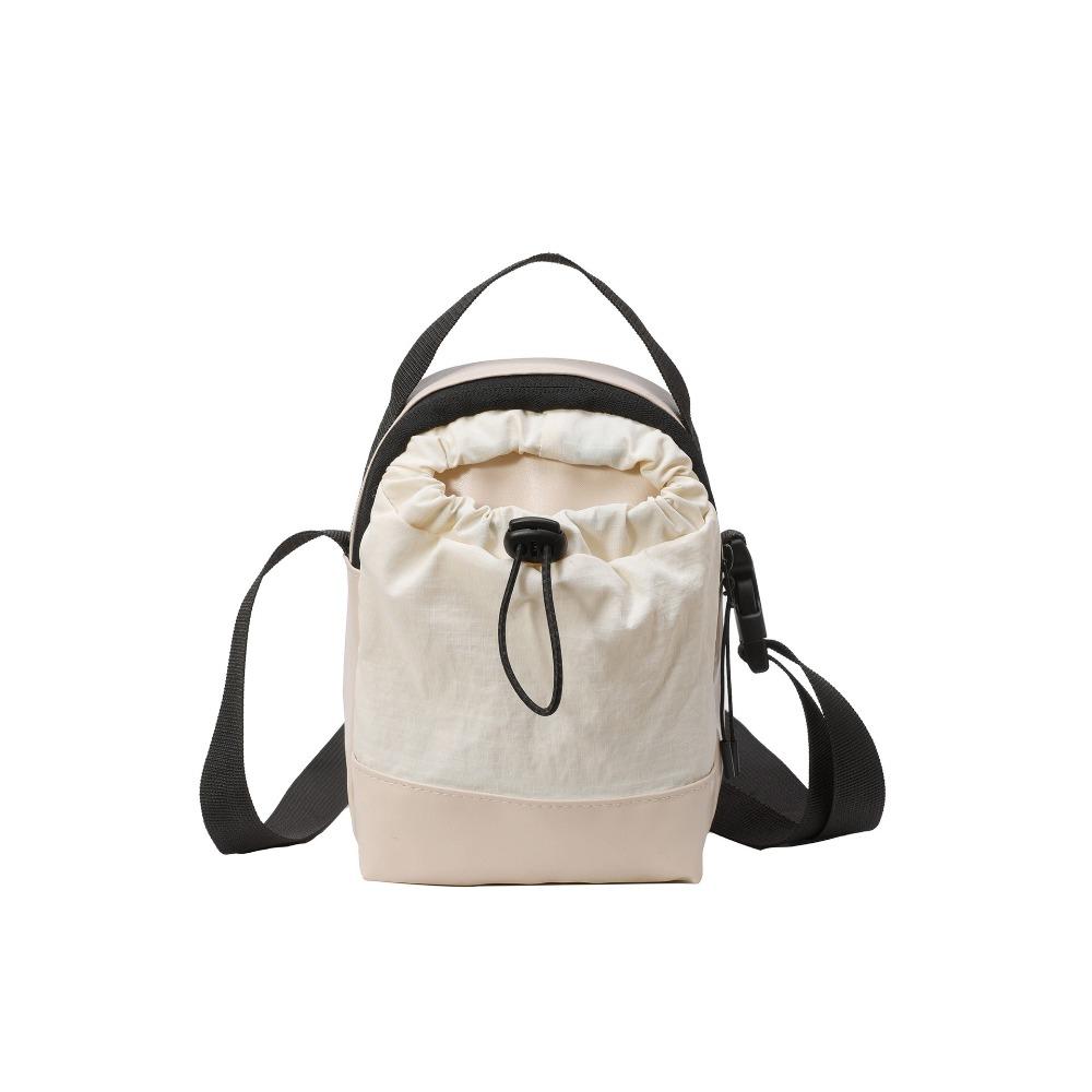 Drawstring Nylon Shoulder Bag PU Casual Crossbody Bag Fashion Phone Bag  Hiking