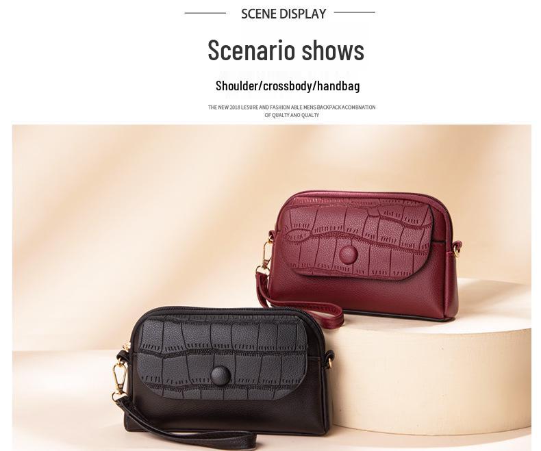 Damen 2025 Crossbody Mini Handtasche - Vielseitig & Stilvoll für Mütter