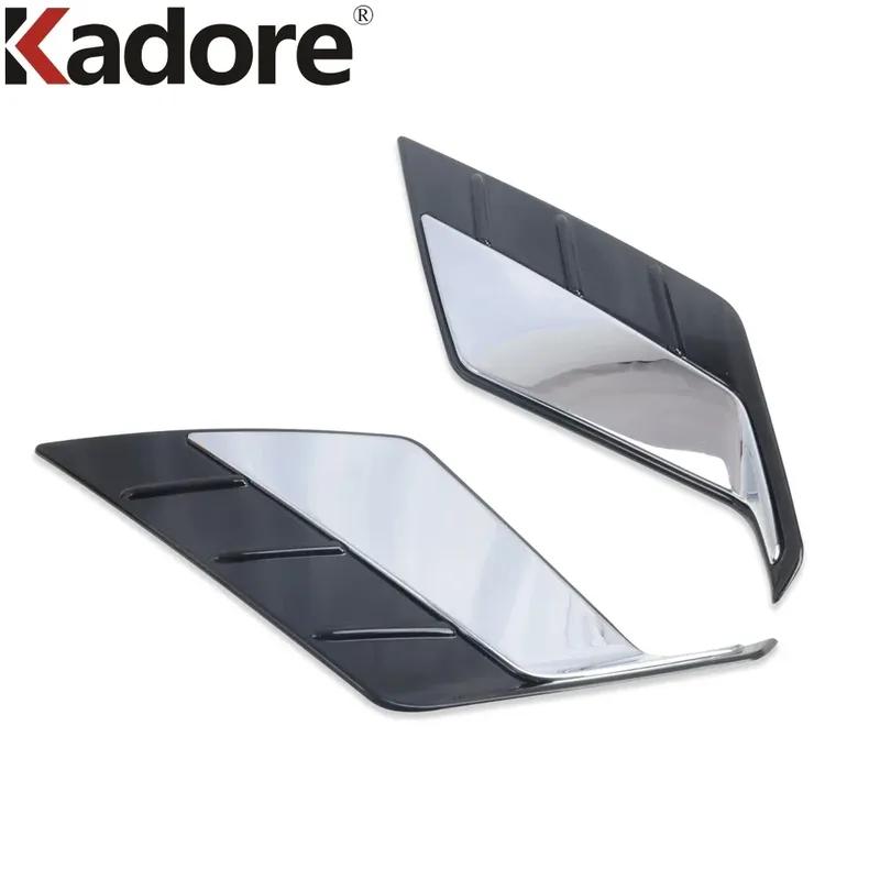 Rear Fog Light Lamp Cover Trim For Toyota Corolla Cross -2024 2025 Chrome Car Accessories Tail Foglight Eyebrow Eyelid Frame