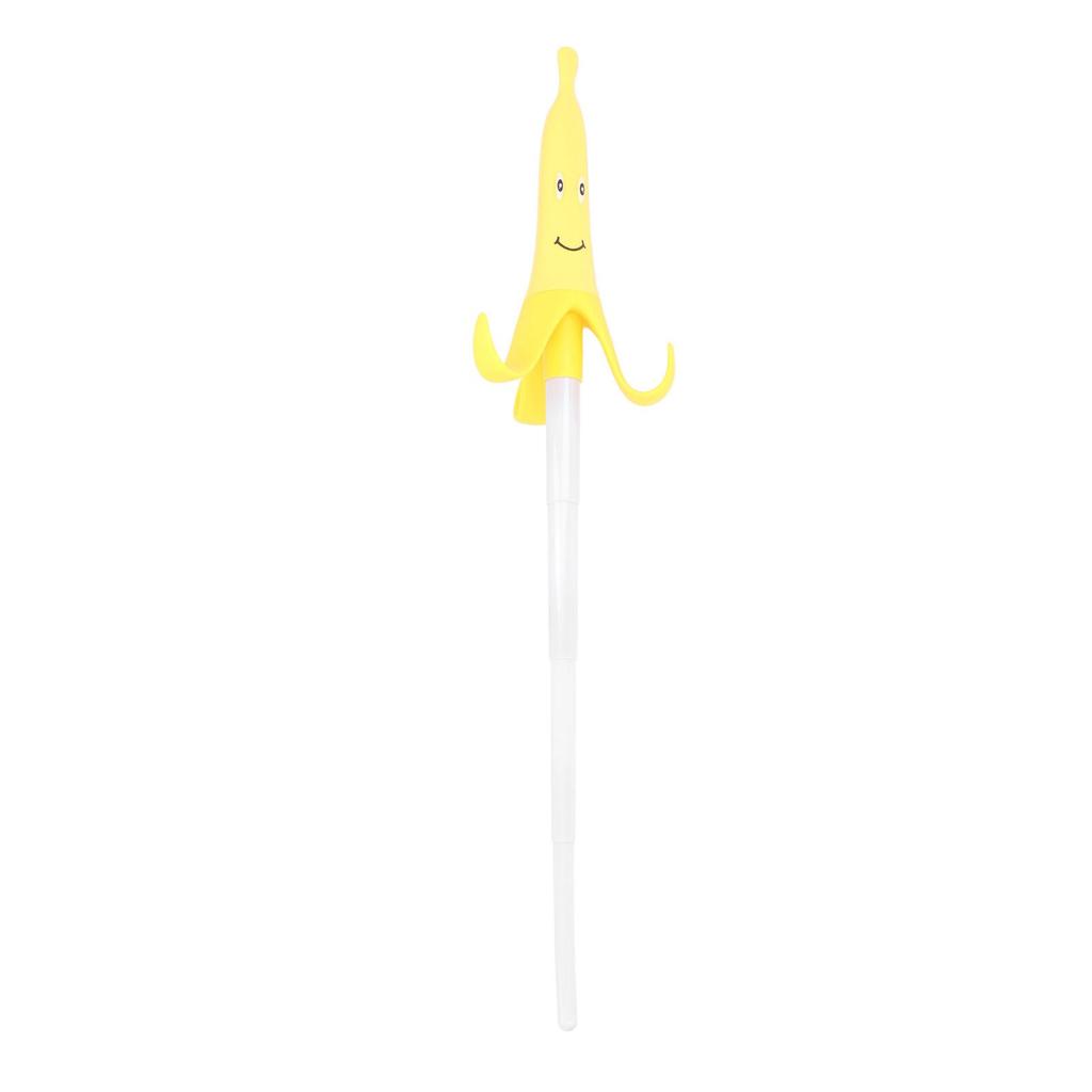 3D Gravity Retractable Banana Shape Sword Toy Stress Relief Soft Telescopic Sword Toy Model for Kids Children