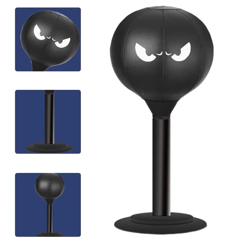 Inflatable Boxing Training Bag With Suction Cup Desk Boxing Punch Ball  Boxing Equipment