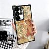 Cartoon Fox Animal Plating Phone Case For Samsung Galaxy S24 S25 FE S26 Edge S23 Ultra S22 S21 Plus S20 Anti-Fall Airabag Cover