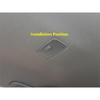 Rear Reading Light Frame Cover Trim For - Toyota Corolla Cross ABS Black