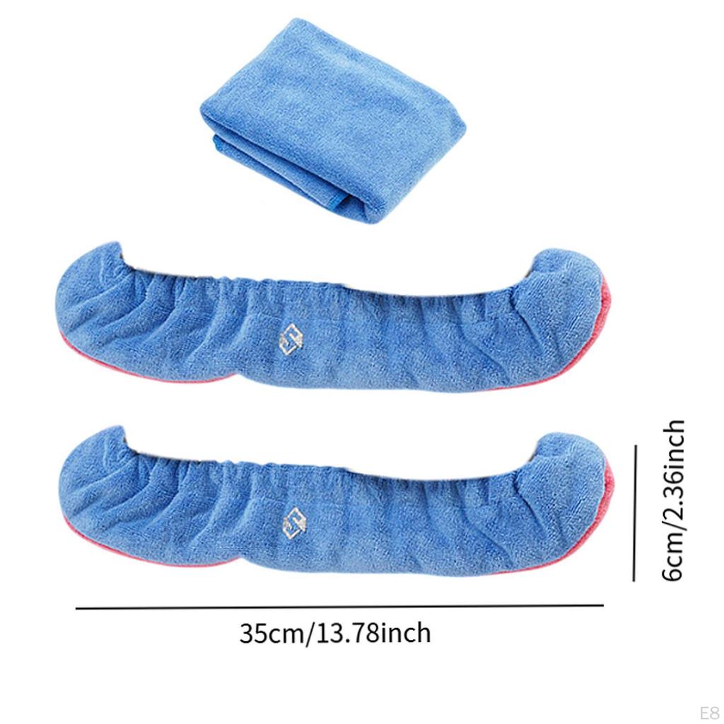 2 Pack Ice Skate Blade Covers for Men And Women Winter Activities