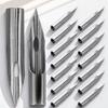 30Pcs Calligraphy Pen Nibs Fountain Pen Replacement Nibs Smooth Writing Practice Students Drawing Tools