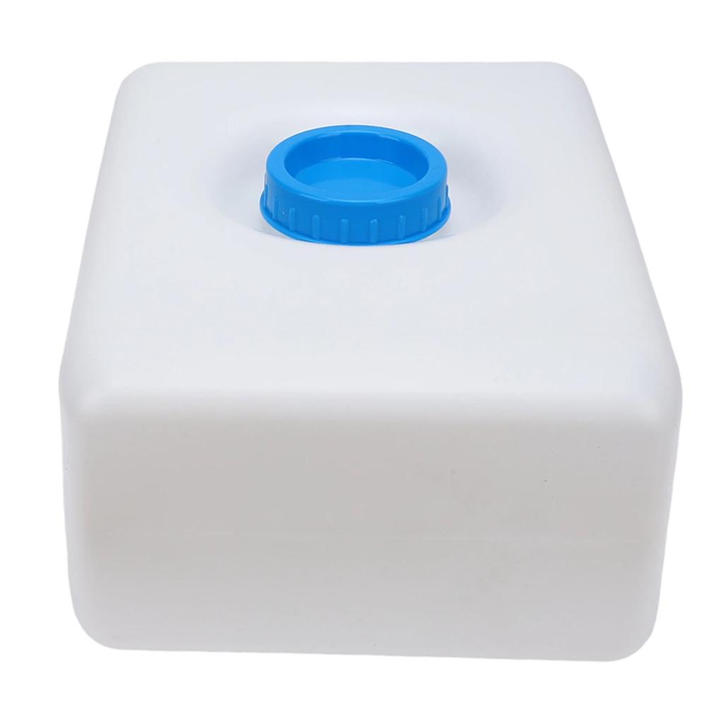 5 Gallon RV Water Storage Tank 18L LLDPE 6.69x11.41x17.71in Portable Water Holding Container for Trailers Boats Yachts