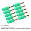 10 PCS 2.5mm Banana Plug Assortment 30VAC/60VDC 10A Speaker Plug  Connector  Wall Plates