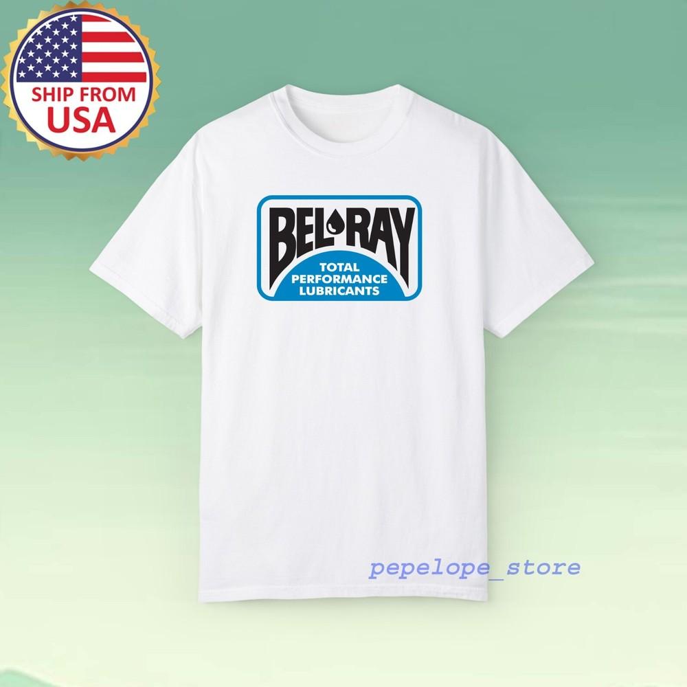 

BEL RAY RACING OIL Men#039;s White Size S5XL Unisex T-Shirt M