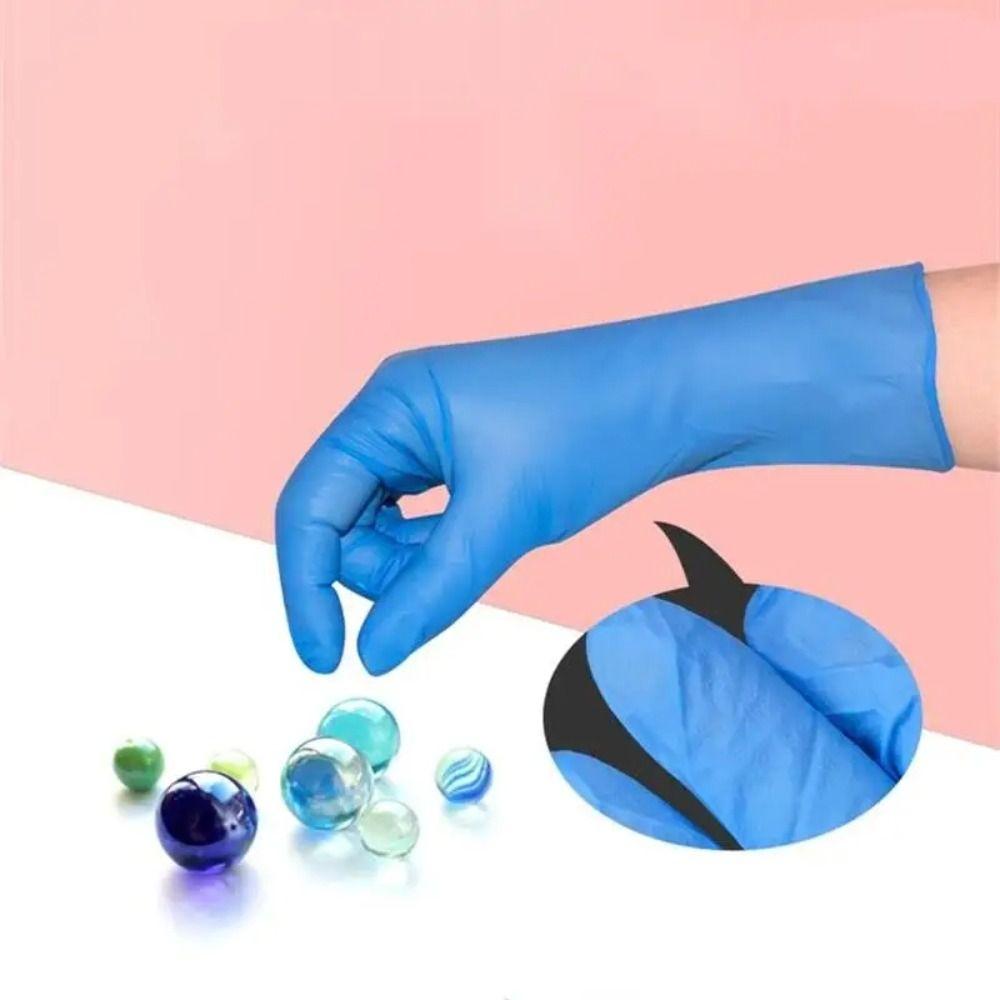 5 pairs Multipurpose Food Service Gloves Latex Free Cooking Gloves New Disposable Nitrile Gloves