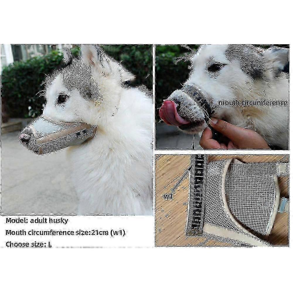 2025 Adjable Nylon Mesh Muzzle For S Medium Lar Dogs Biting Chewing And Lic-ribn XL Pink Dog Muzzle