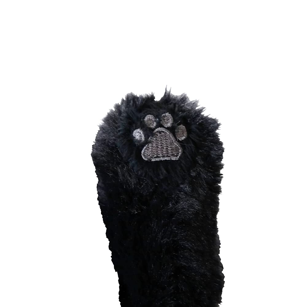 Sun Lemon Knee Cat Plush Toy, Black, SS, 11 X 12 X 29cm, Animal, P-8032