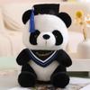 Creative Doctor Hat Panda Plush Toy - Giant Panda Doll Graduation Gift