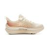 Li Ning SOFT COOL 2 Cushioning Abrasion Resistant Breathable Lightweight Low top Casual Shoes Women's Beige Orange AGLV010-10