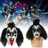 Gene Kiss Simmons Full Mask Rock Band Halloween Cosplay Props Material Latex