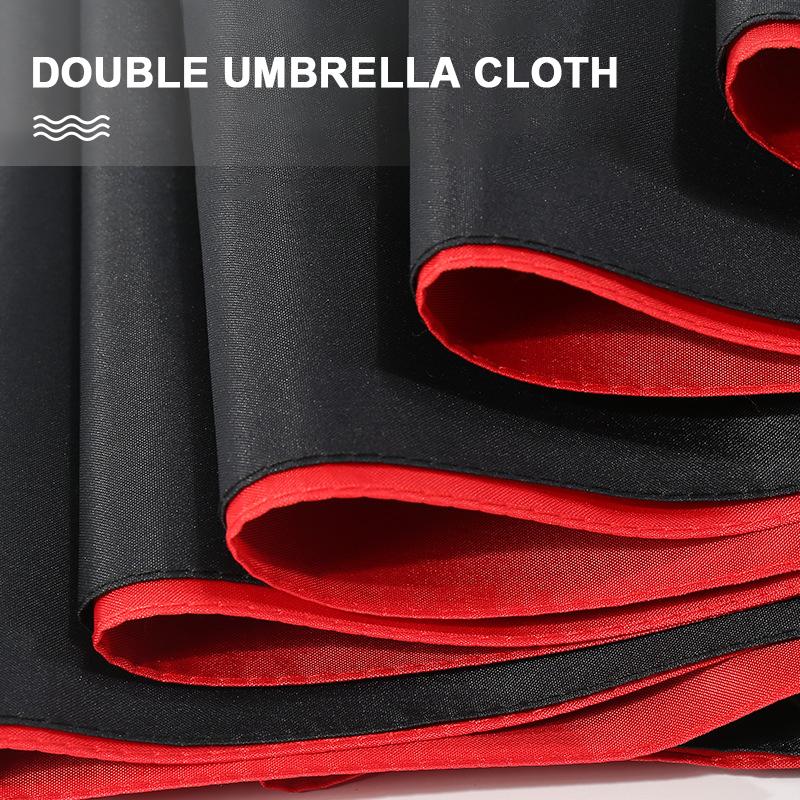 Automatic Folding Umbrella Unisex Double Double-Layer Windproof Automatic Business Simple Rain-shading Sunshade Large Sunny