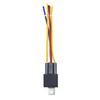 DC 12V Auto SPDT Automotive Relais 5 Pin 5 Drähte mit Kabelbaumsockel 30/40 Amp
