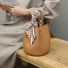 Summer small bucket bag women's high-end bag 2025 new niche vegetable basket women's bag super hot portable messenger bag